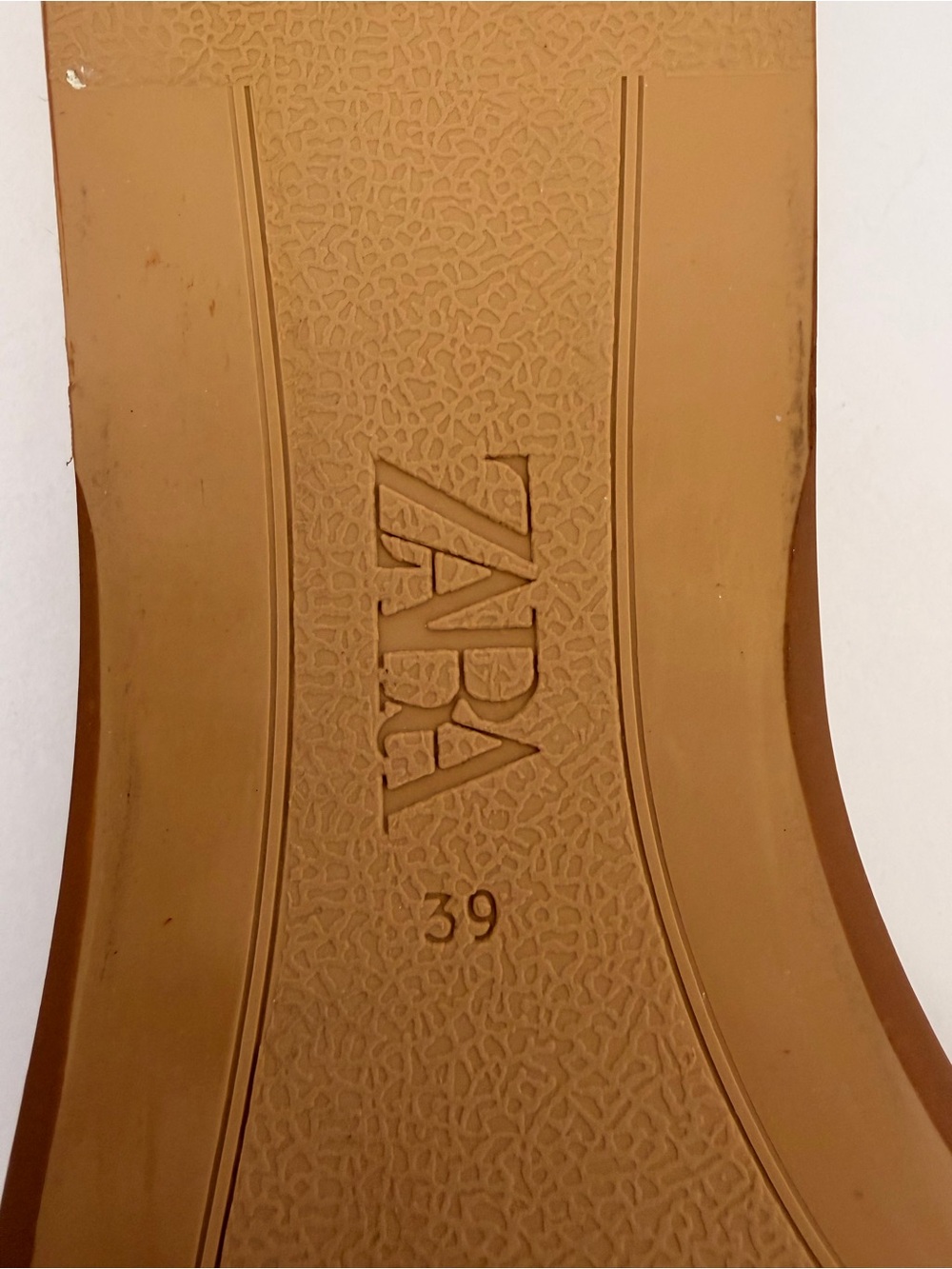 Zara Cream And Tan Fringed Slide Sandals View 5